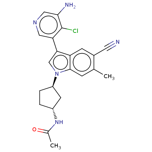 Chemical structure of BindingDB Monomer ID 439074