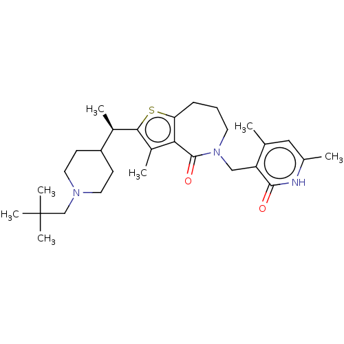 Chemical structure of BindingDB Monomer ID 439129
