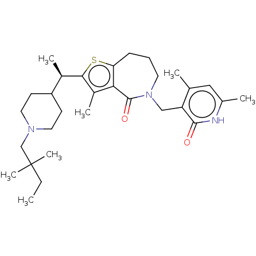 Chemical structure of BindingDB Monomer ID 439163
