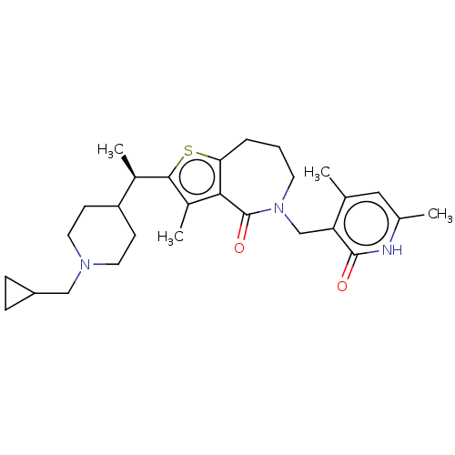 Chemical structure of BindingDB Monomer ID 439165