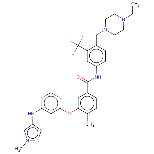 Chemical structure of BindingDB Monomer ID 439307