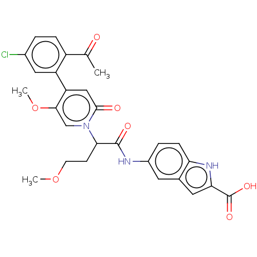 Chemical structure of BindingDB Monomer ID 439321