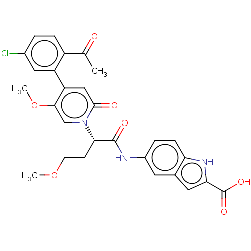 Chemical structure of BindingDB Monomer ID 439322
