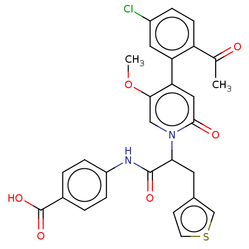 Chemical structure of BindingDB Monomer ID 439327