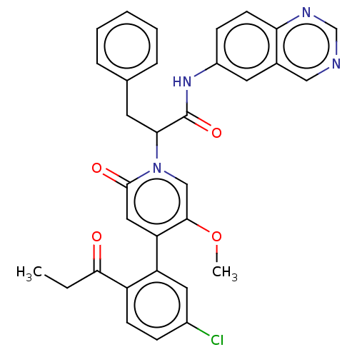 Chemical structure of BindingDB Monomer ID 439340