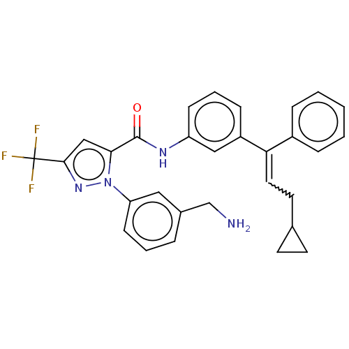 Chemical structure of BindingDB Monomer ID 439345