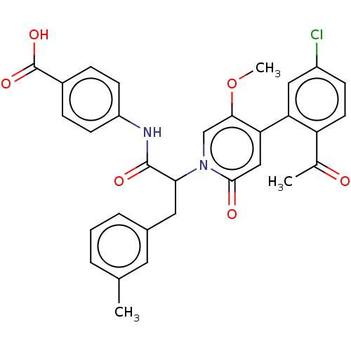 Chemical structure of BindingDB Monomer ID 439365