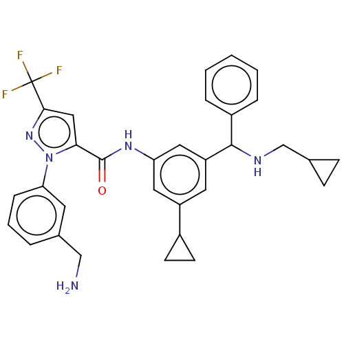 Chemical structure of BindingDB Monomer ID 439372