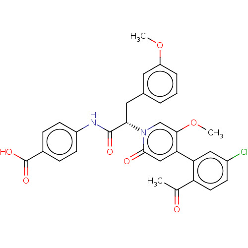Chemical structure of BindingDB Monomer ID 439373