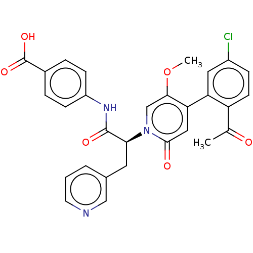 Chemical structure of BindingDB Monomer ID 439384