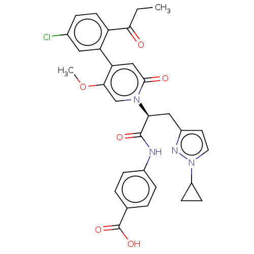 Chemical structure of BindingDB Monomer ID 439396