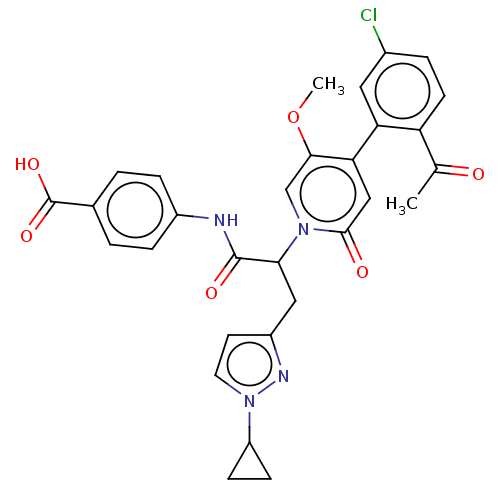 Chemical structure of BindingDB Monomer ID 439397