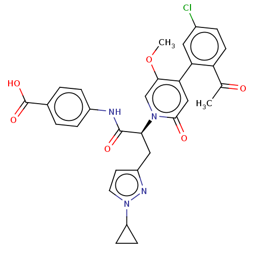 Chemical structure of BindingDB Monomer ID 439398