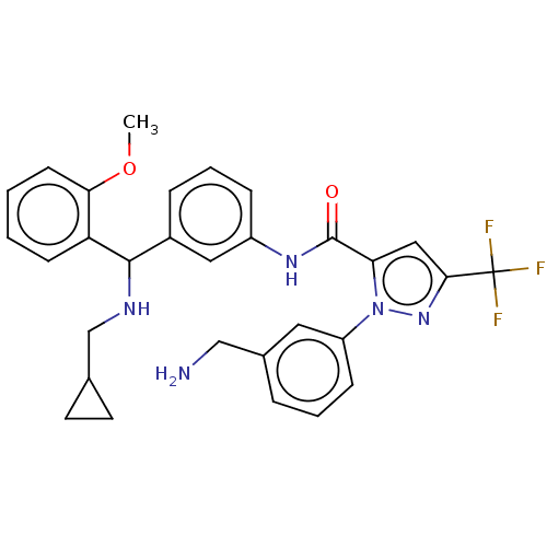 Chemical structure of BindingDB Monomer ID 439400