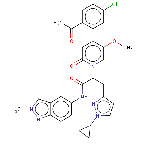 Chemical structure of BindingDB Monomer ID 439403