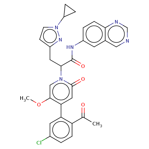 Chemical structure of BindingDB Monomer ID 439404