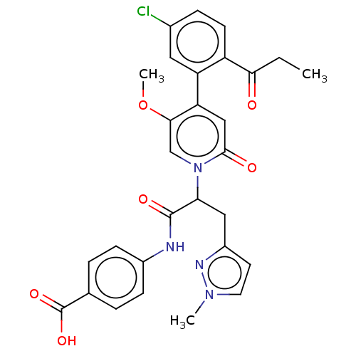 Chemical structure of BindingDB Monomer ID 439405