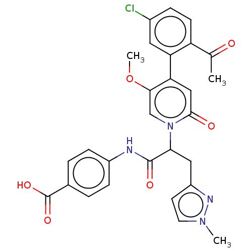 Chemical structure of BindingDB Monomer ID 439406