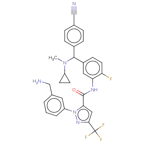 Chemical structure of BindingDB Monomer ID 439407