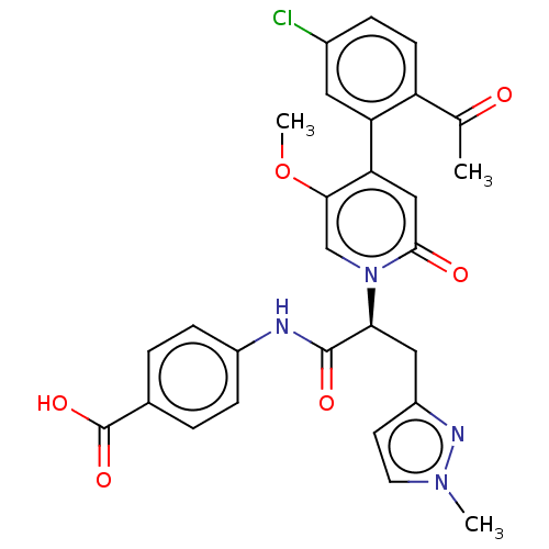 Chemical structure of BindingDB Monomer ID 439408