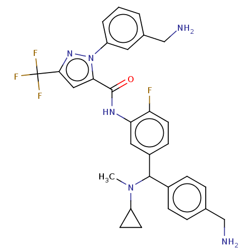 Chemical structure of BindingDB Monomer ID 439410
