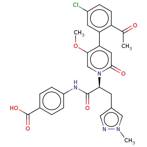 Chemical structure of BindingDB Monomer ID 439414