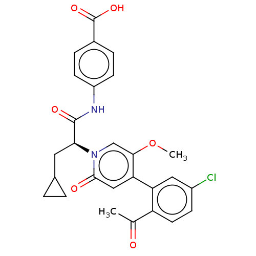 Chemical structure of BindingDB Monomer ID 439450