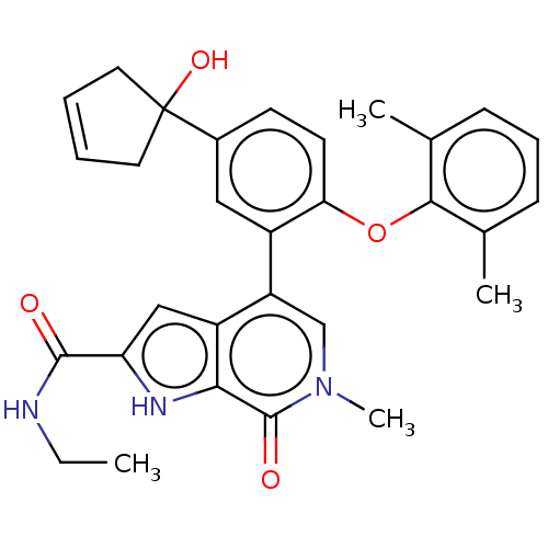 Chemical structure of BindingDB Monomer ID 439463