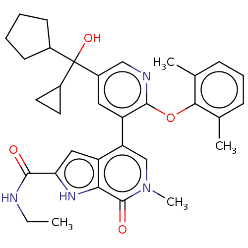 Chemical structure of BindingDB Monomer ID 439485