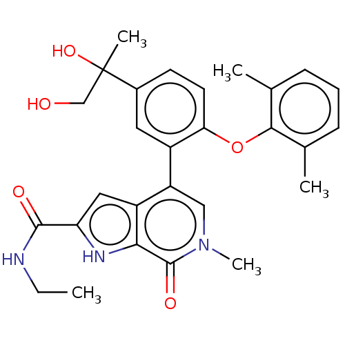 Chemical structure of BindingDB Monomer ID 439530