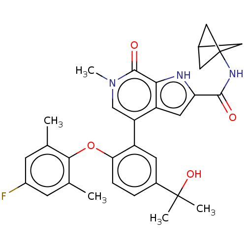 Chemical structure of BindingDB Monomer ID 439540