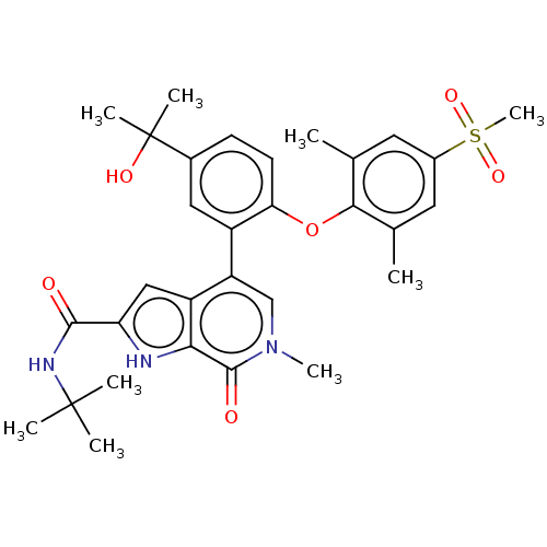 Chemical structure of BindingDB Monomer ID 439555