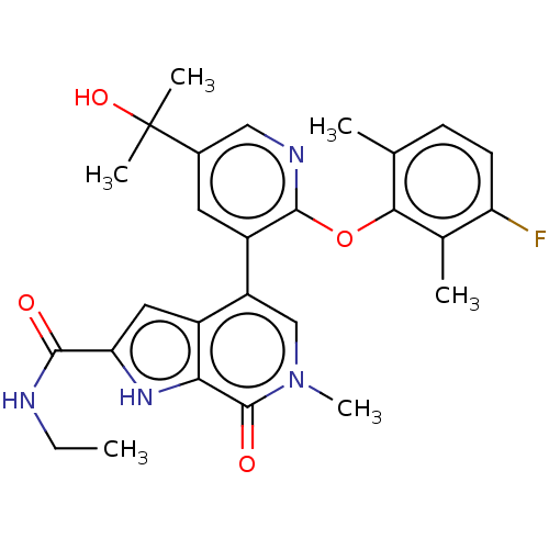 Chemical structure of BindingDB Monomer ID 439556