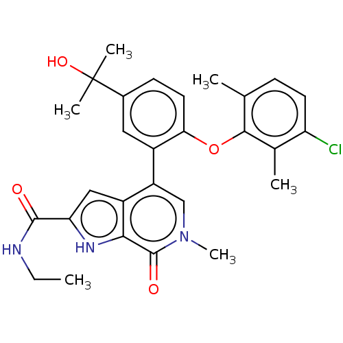 Chemical structure of BindingDB Monomer ID 439566