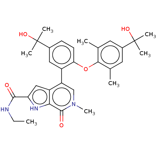 Chemical structure of BindingDB Monomer ID 439575