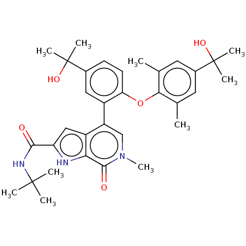 Chemical structure of BindingDB Monomer ID 439576