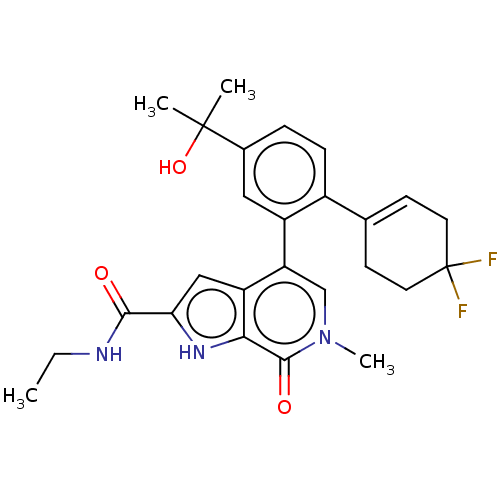 Chemical structure of BindingDB Monomer ID 439580