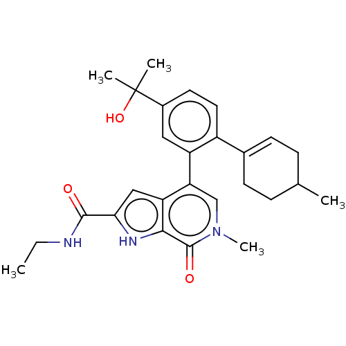 Chemical structure of BindingDB Monomer ID 439582