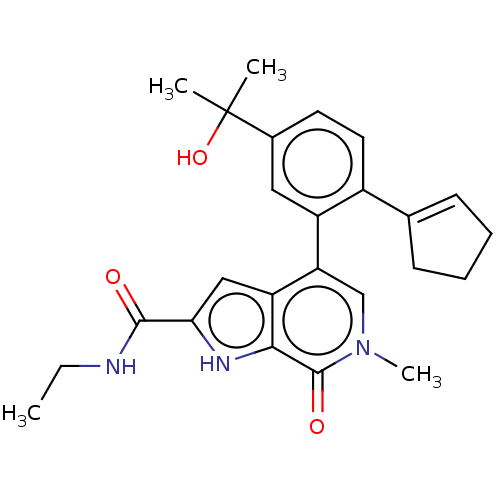 Chemical structure of BindingDB Monomer ID 439583