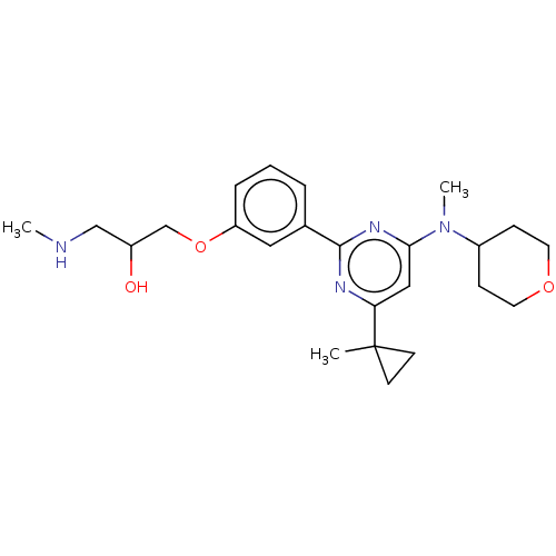 Chemical structure of BindingDB Monomer ID 439620