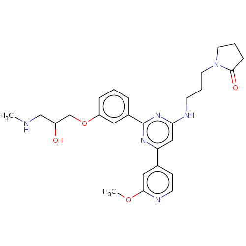 Chemical structure of BindingDB Monomer ID 439661