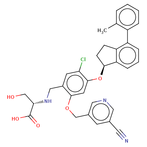 Chemical structure of BindingDB Monomer ID 440654