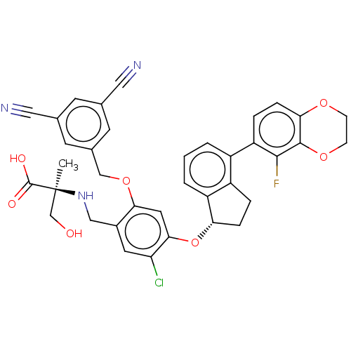 Chemical structure of BindingDB Monomer ID 440836