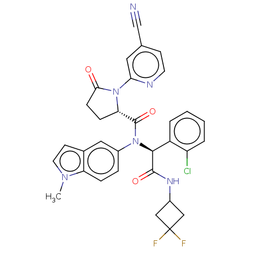 Chemical structure of BindingDB Monomer ID 442016
