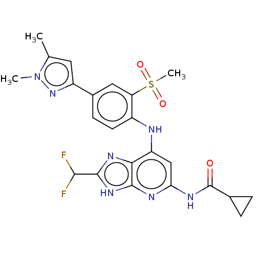 Chemical structure of BindingDB Monomer ID 442255