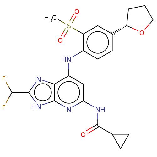 Chemical structure of BindingDB Monomer ID 442463