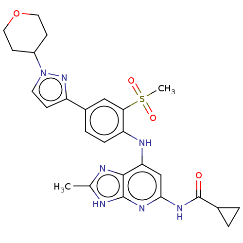 Chemical structure of BindingDB Monomer ID 442562