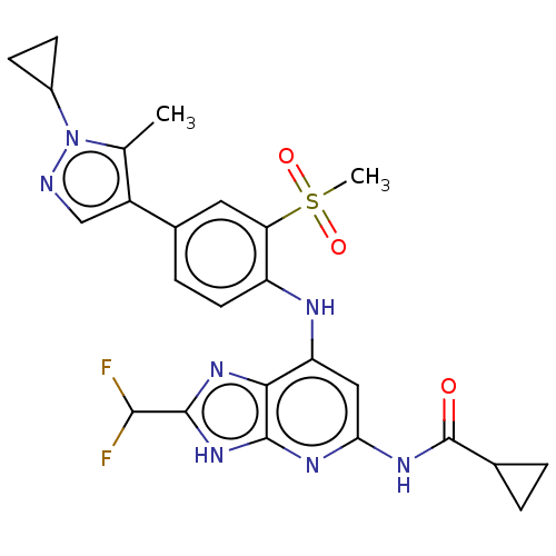 Chemical structure of BindingDB Monomer ID 442575