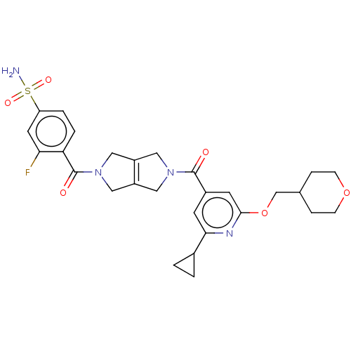 Chemical structure of BindingDB Monomer ID 442697