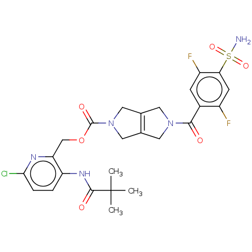 Chemical structure of BindingDB Monomer ID 442709